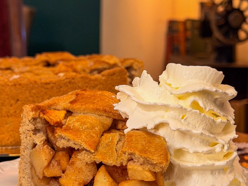 APPELTAART - Torta de Maçã Holandesa, de Doce Lembrança