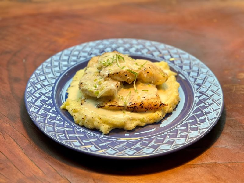 Peixe ao Molho Limone, de Figueira Restaurante