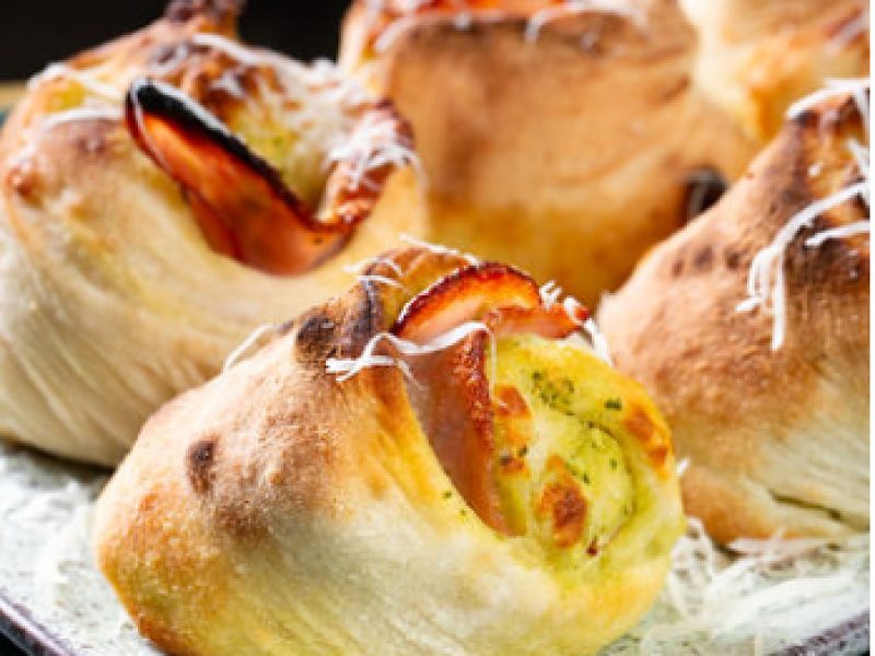 Rotolino de Lombo e Pesto, de Tasto Forneria