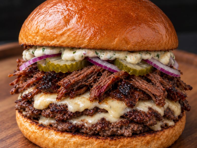 Smash Pantaneiro, de Tio Marquinhos Smash Burger
